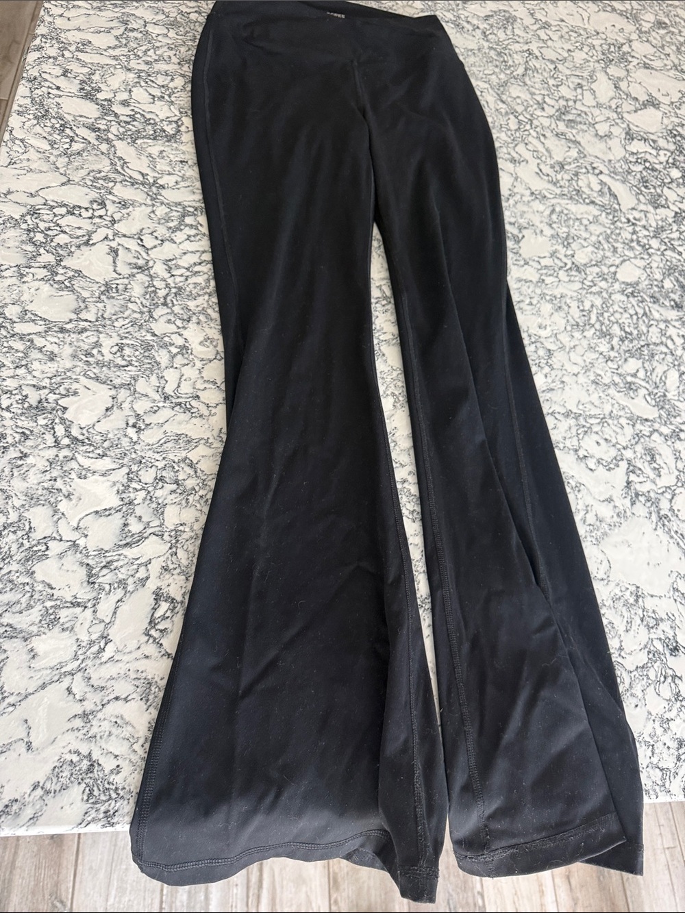 Black Women's Stretch Flare Leggings